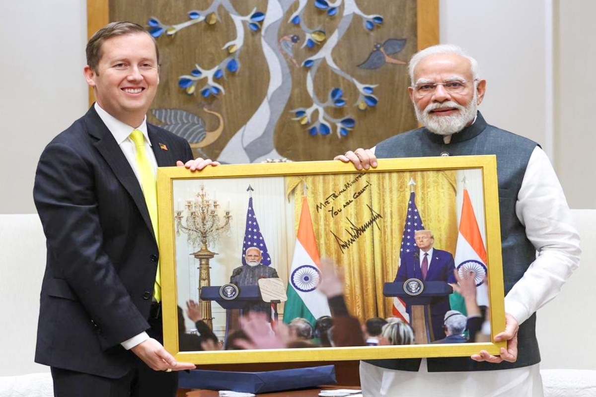 New Delhi: PM Modi Meets US Ambassador-Designate Sergio Gor