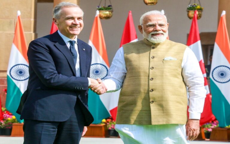 New Delhi: Prime Minister Modi and Canada PM Mark Carney Meeting